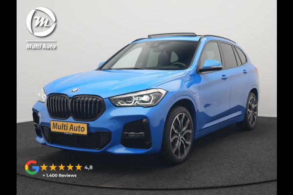 BMW X1 xDrive25e M Sport PHEV 221pk Dealer O.H | Trekhaak Afn. | Panodak | Camera | Sportstoelen & Sportstuur Verwarmd | Hifi Audio | Cruise Control | Sfeerverlichting | Navigatie | DAB | 19"L.M | Plug In Hybrid |