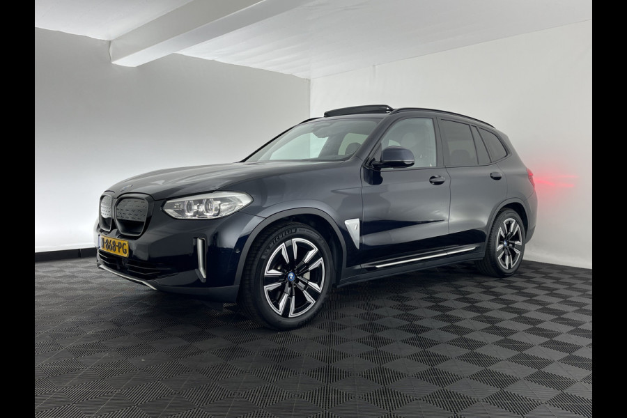 BMW iX3 Executive 80 kWh [ 3-Fase ] {SOH-99%} (INCL-BTW) Aut. *PANO | LEATHER | ADAPTIVE-CRUISE | FULL-LED | BLIND-SPOT | MEMORY-PACK | DIGI-COCKPIT | HEATED-COMFORTSEATS | KEYLESS | CAMERA | DAB+ | TOWBAR | 19''ALU*