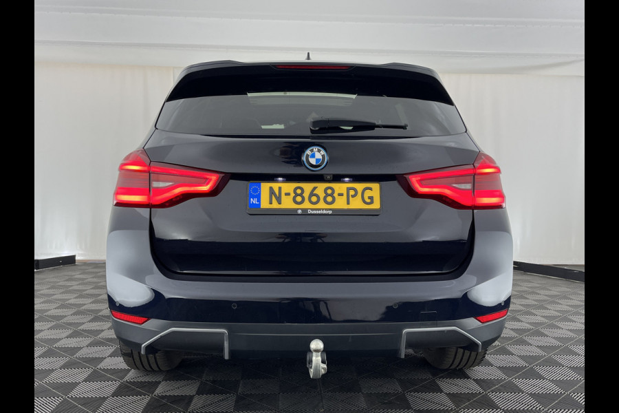 BMW iX3 Executive 80 kWh [ 3-Fase ] {SOH-99%} (INCL-BTW) Aut. *PANO | LEATHER | ADAPTIVE-CRUISE | FULL-LED | BLIND-SPOT | MEMORY-PACK | DIGI-COCKPIT | HEATED-COMFORTSEATS | KEYLESS | CAMERA | DAB+ | TOWBAR | 19''ALU*
