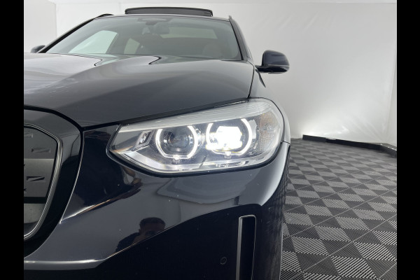 BMW iX3 Executive 80 kWh [ 3-Fase ] {SOH-99%} (INCL-BTW) Aut. *PANO | LEATHER | ADAPTIVE-CRUISE | FULL-LED | BLIND-SPOT | MEMORY-PACK | DIGI-COCKPIT | HEATED-COMFORTSEATS | KEYLESS | CAMERA | DAB+ | TOWBAR | 19''ALU*
