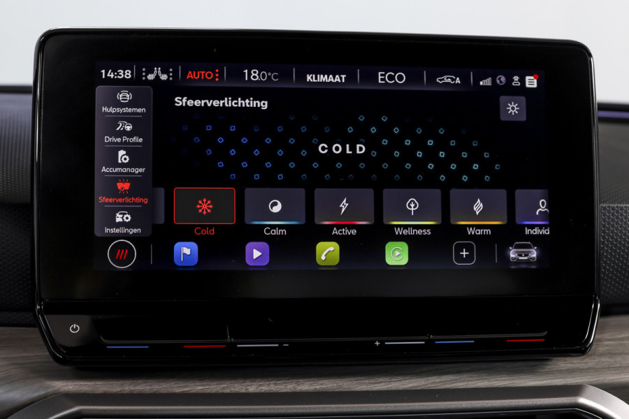 Seat Leon Sportstourer 1.4 TSI eHybrid PHEV Xcellence | S/K-Panodak | Dig. Cockpit | Adapt. Cruise | Stoel-+Stuurverw. | PDC | Camera | NAV + App. Connect | ECC | LM 18" |