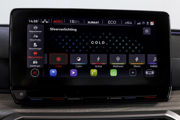 Seat Leon Sportstourer 1.4 TSI eHybrid PHEV Xcellence | S/K-Panodak | Dig. Cockpit | Adapt. Cruise | Stoel-+Stuurverw. | PDC | Camera | NAV + App. Connect | ECC | LM 18" |