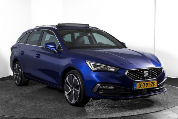 Seat Leon Sportstourer 1.4 TSI eHybrid PHEV Xcellence | S/K-Panodak | Dig. Cockpit | Adapt. Cruise | Stoel-+Stuurverw. | PDC | Camera | NAV + App. Connect | ECC | LM 18" |