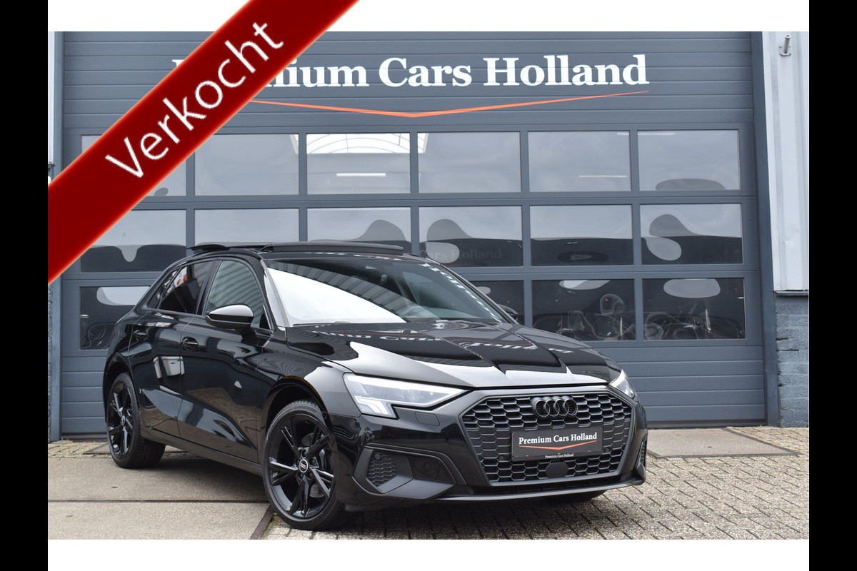 Audi A3 Sportback 40 TFSI e S-Line Black Ed Pano Navi Leder Keyless Full Led 18 Inch