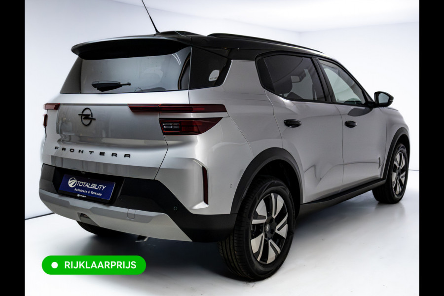 Opel Frontera 1.2 Turbo Hybrid GS 7 persoons | Stoel-, Stuur- & voorruitverwarming | Camera | Apple Carplay | Navigatie | Cruise | PDC V+A, Extra getint glas achter, derde zitrij, Nieuwe auto, tot 8 jaar garantie, 7 stuks Frontera op voorraad!