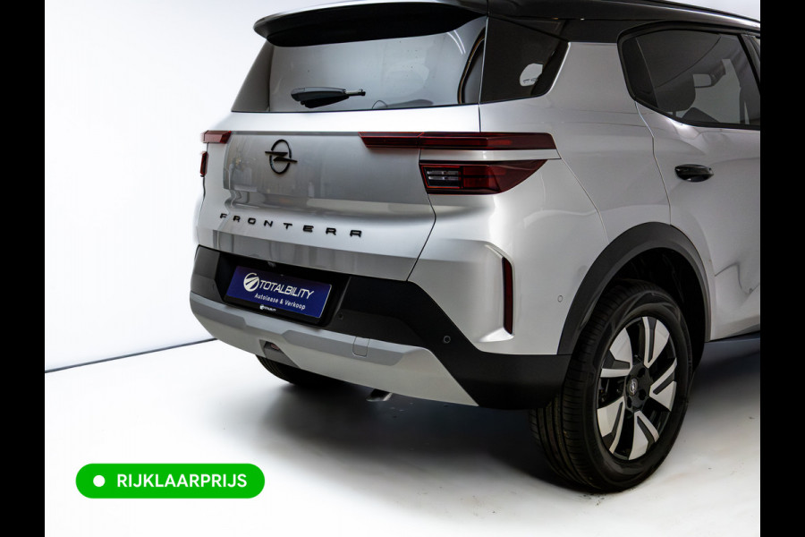 Opel Frontera 1.2 Turbo Hybrid GS 7 persoons | Stoel-, Stuur- & voorruitverwarming | Camera | Apple Carplay | Navigatie | Cruise | PDC V+A, Extra getint glas achter, derde zitrij, Nieuwe auto, tot 8 jaar garantie, 7 stuks Frontera op voorraad!