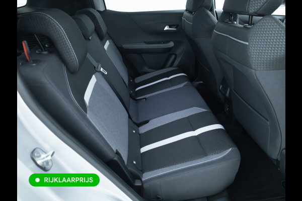 Opel Frontera 1.2 Turbo Hybrid GS 7 persoons | Stoel-, Stuur- & voorruitverwarming | Camera | Apple Carplay | Navigatie | Cruise | PDC V+A, Extra getint glas achter, derde zitrij, Nieuwe auto, tot 8 jaar garantie, 7 stuks Frontera op voorraad!