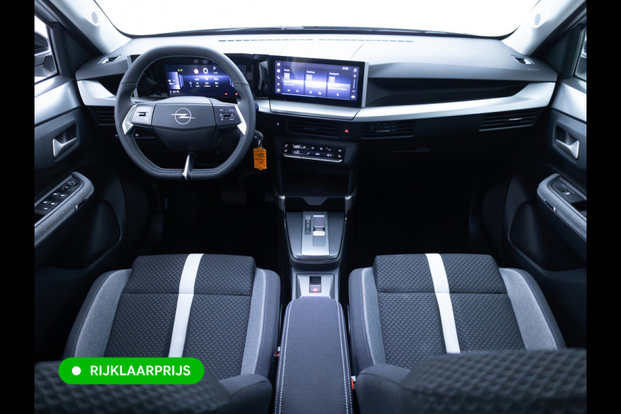 Opel Frontera 1.2 Turbo Hybrid GS 7 persoons | Stoel-, Stuur- & voorruitverwarming | Camera | Apple Carplay | Navigatie | Cruise | PDC V+A, Extra getint glas achter, derde zitrij, Nieuwe auto, tot 8 jaar garantie, 7 stuks Frontera op voorraad!