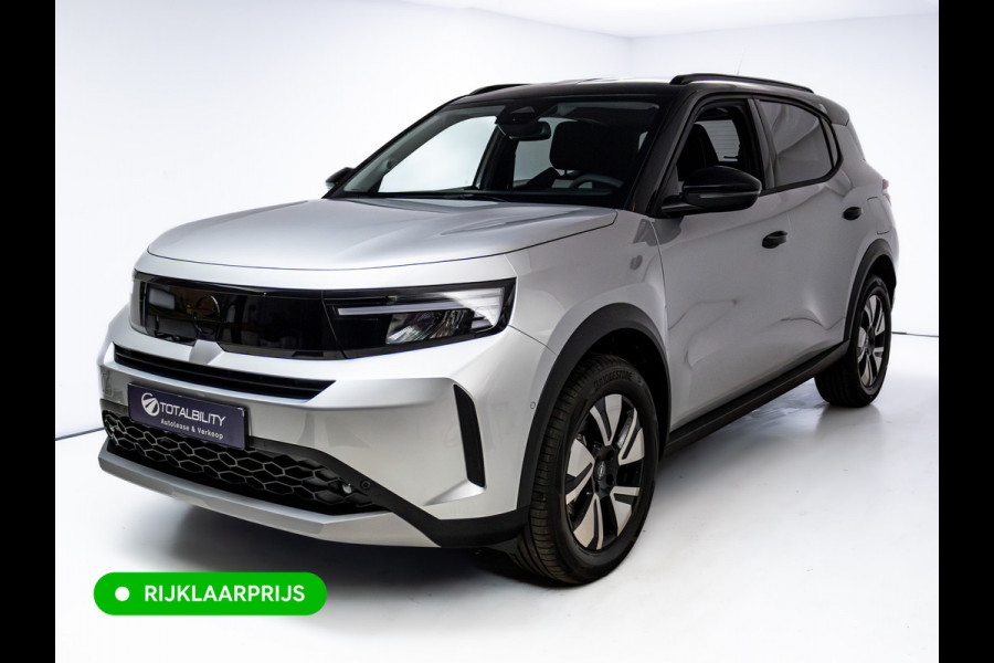 Opel Frontera 1.2 Turbo Hybrid GS 7 persoons | Stoel-, Stuur- & voorruitverwarming | Camera | Apple Carplay | Navigatie | Cruise | PDC V+A, Extra getint glas achter, derde zitrij, Nieuwe auto, tot 8 jaar garantie, 7 stuks Frontera op voorraad!