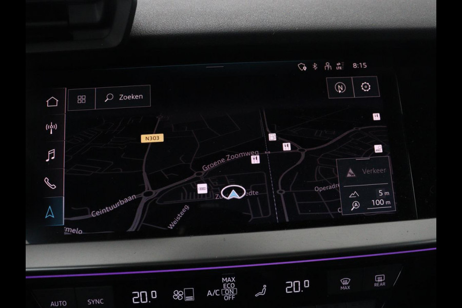 Audi A3 30 TFSI Advanced edition | Stoelverwarming | Matrix LED | Adaptive cruise | Camera | Park Assist | Elektrische stoel | Carplay | Sportstoelen | Navigatie | Virtual Cockpit | Climate control | Audi Sound