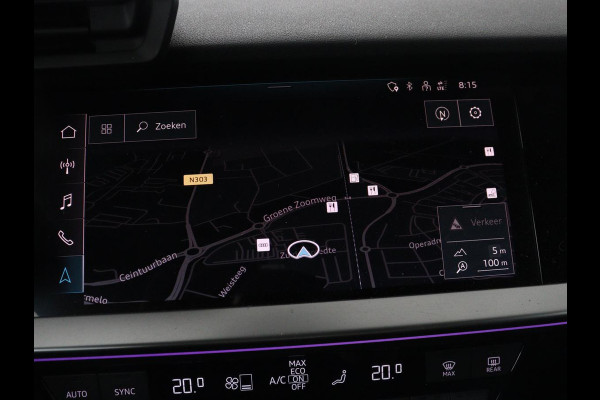 Audi A3 30 TFSI Advanced edition | Stoelverwarming | Matrix LED | Adaptive cruise | Camera | Park Assist | Elektrische stoel | Carplay | Sportstoelen | Navigatie | Virtual Cockpit | Climate control | Audi Sound