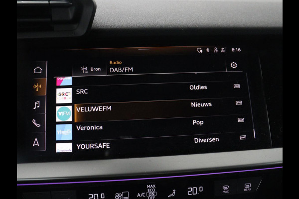 Audi A3 30 TFSI Advanced edition | Stoelverwarming | Matrix LED | Adaptive cruise | Camera | Park Assist | Elektrische stoel | Carplay | Sportstoelen | Navigatie | Virtual Cockpit | Climate control | Audi Sound