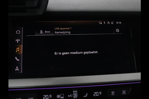 Audi A3 30 TFSI Advanced edition | Stoelverwarming | Matrix LED | Adaptive cruise | Camera | Park Assist | Elektrische stoel | Carplay | Sportstoelen | Navigatie | Virtual Cockpit | Climate control | Audi Sound