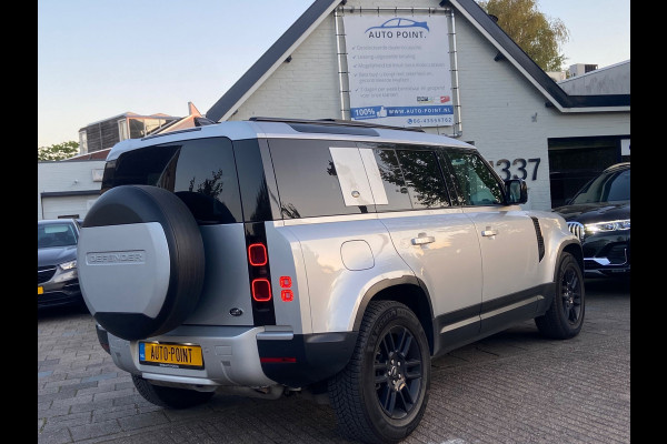 Land Rover Defender 110 3.0 P400 110 GRIJS KENTEKEN/PANO/LANE/VIRTUAL/CAMERA