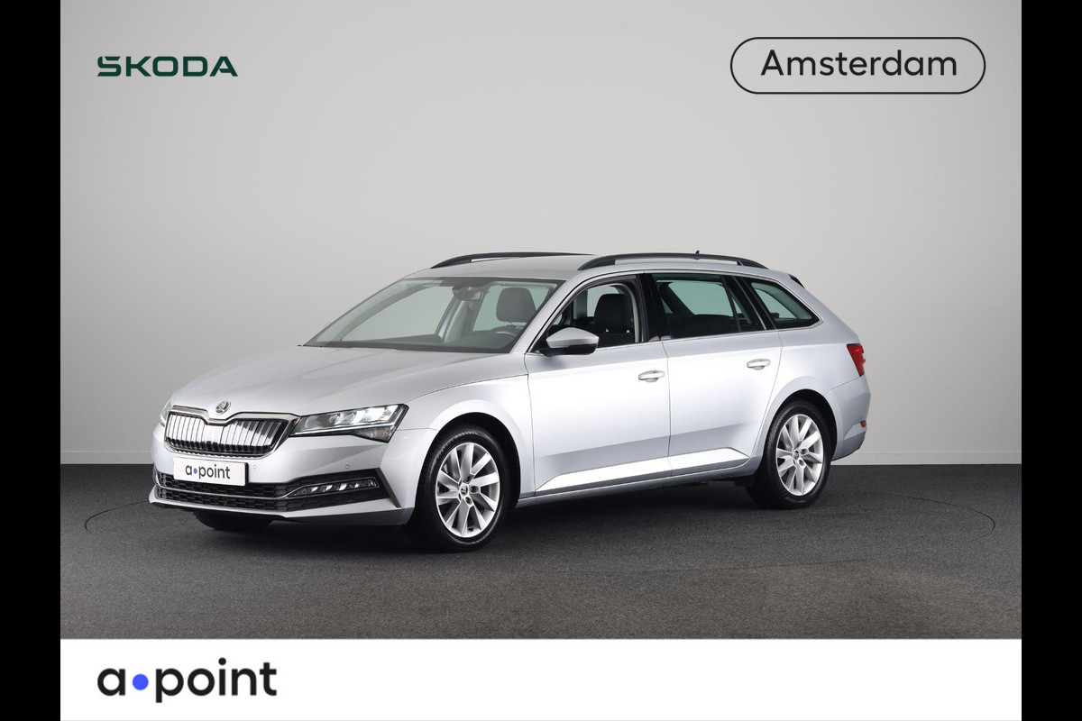 Škoda Superb Combi 1.4 TSI iV Business Edition 218PK PHEV | Navigatie | Parkeersensoren | Stoelverwarming | Keyless entry |