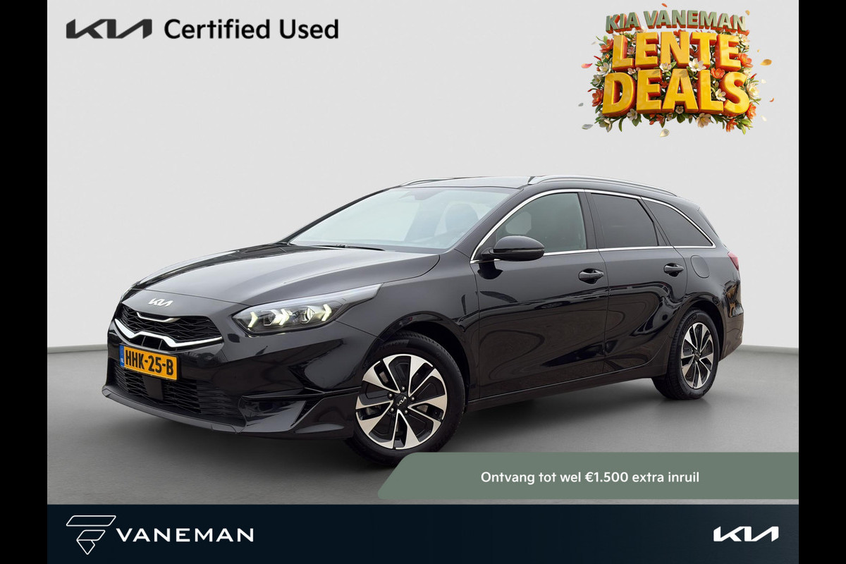 Kia Ceed Sportswagon 1.0 T-GDi MHEV Design Edition | Automaat | JBL | Stoel- en Stuurverwarming | Lane Assist | Dode Hoek Assistentie | Navi | Apple Carplay & Android Auto |