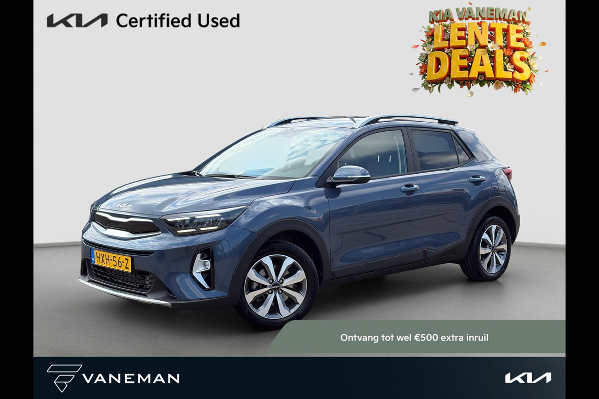 Kia Stonic 1.0 T-GDi MHEV DynamicPlusLine Stoel- en stuurverwarming | Cruise | Navi | Privacy Glass | Camera |