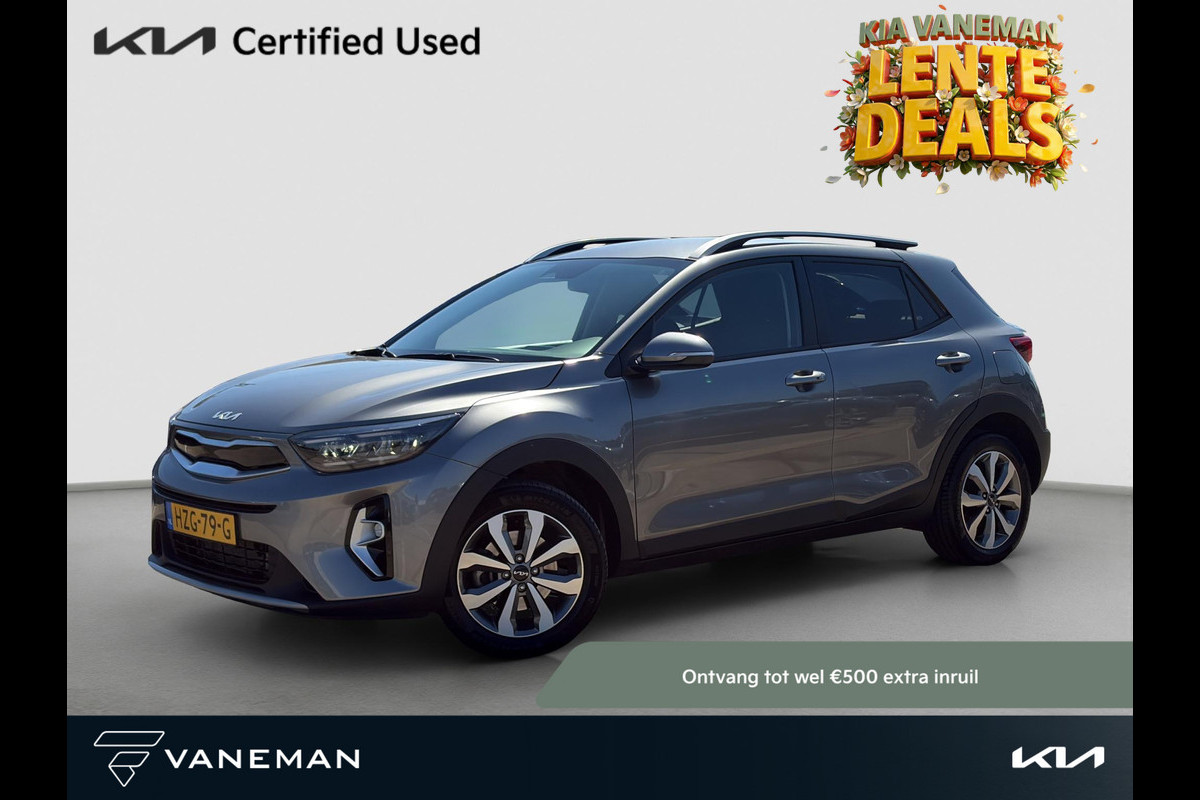 Kia Stonic 1.0 T-GDi MHEV DynamicPlusLine Stoel- en stuurverwarming | Cruise | Navi | Privacy Glass | Camera |