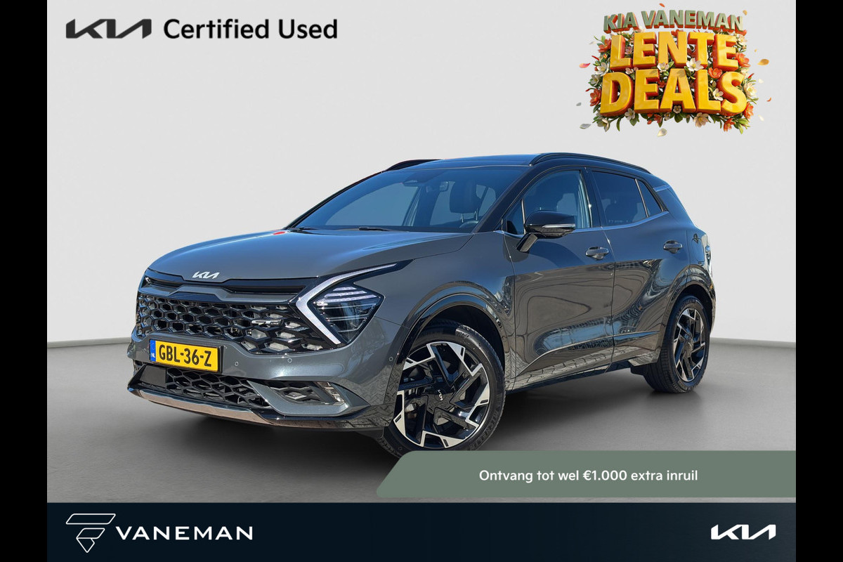 Kia Sportage 1.6 T-GDi Plug-in Hybrid AWD GT-PlusLine Stoelventilatie | Dodehoek Camera | Harman Kardon | Pano | Key-Less |