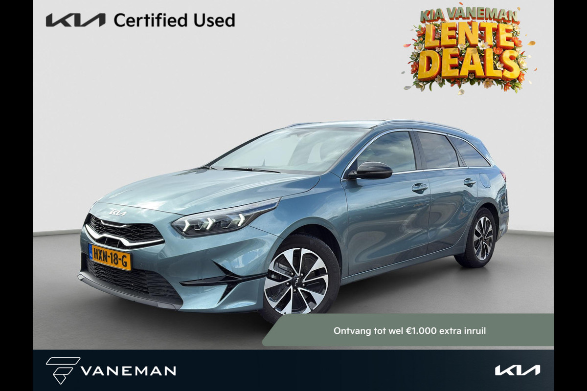Kia Ceed Sportswagon 1.0 T-GDi Design Edition Stoel- en Stuurverwarming | Cruise Control | Climate Control | Elektr. Achterklep | JBL | Draadloos Opladen |