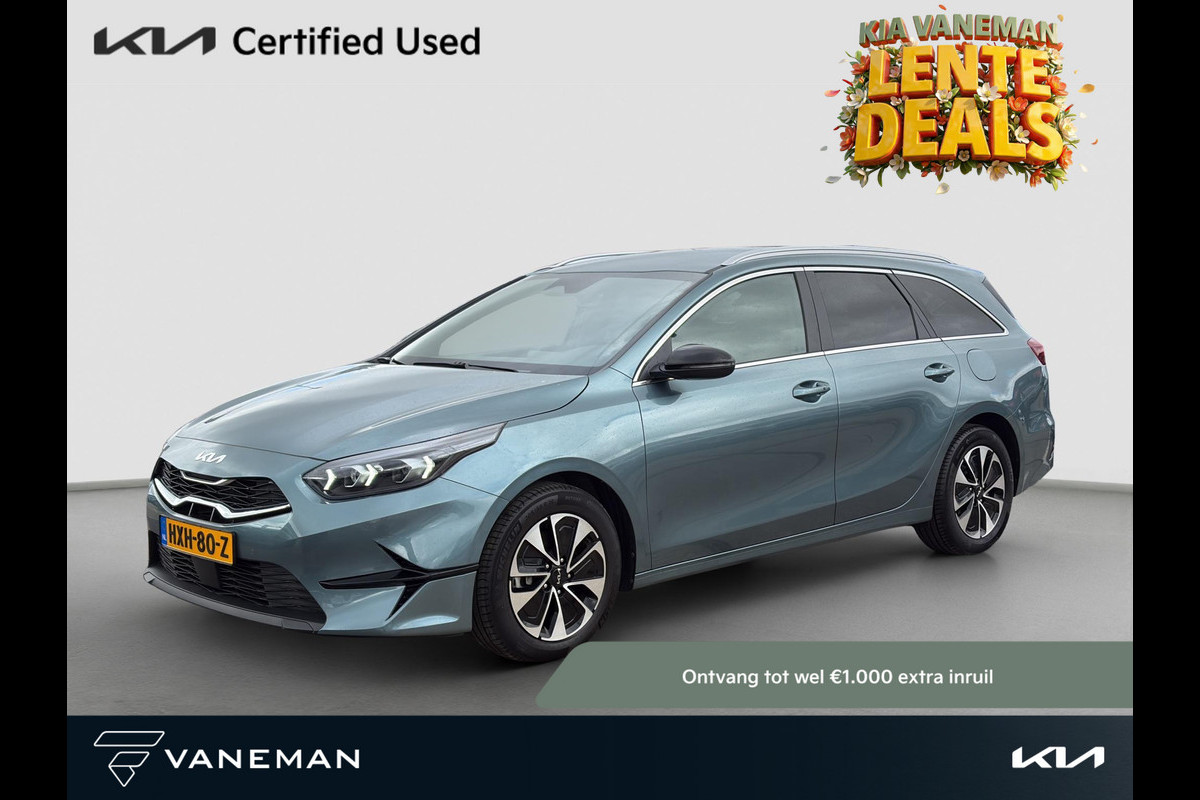 Kia Ceed Sportswagon 1.0 T-GDi MHEV Design Edition Stoel- en Stuurverwarming | Cruise Control | Climate Control | Elektr. Achterklep | JBL | Draadloos Opladen |