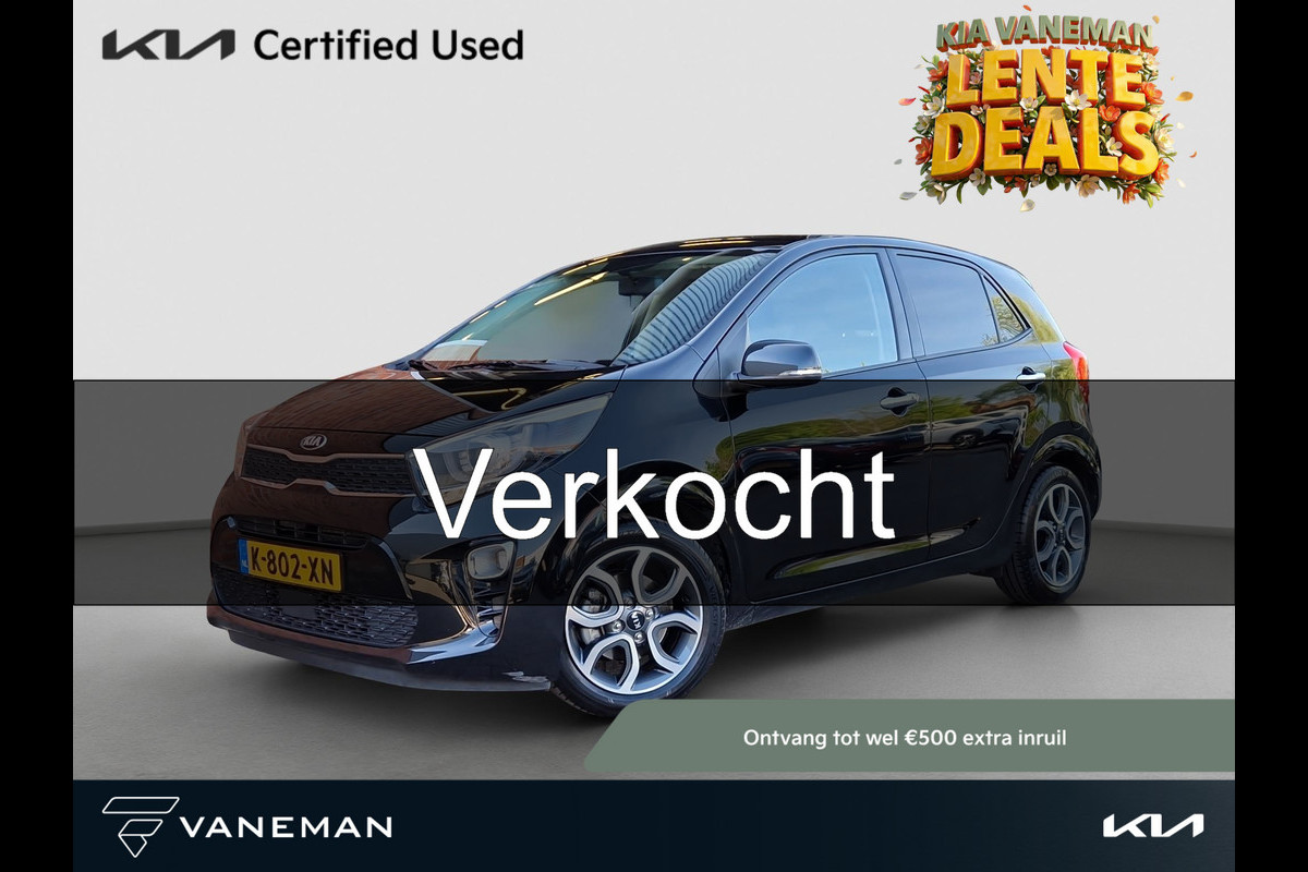 Kia Picanto 1.0 DPi DynamicPlusLine | Trekhaak | Camera | Navi | Key-Less | Cruise |