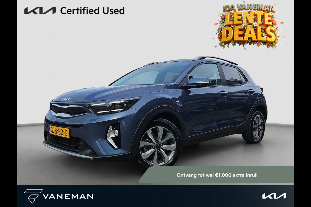 Kia Stonic 1.0 T-GDi MHEV DynamicPlusLine | Automaat | Stoel- en Stuurverwarming | Navi | Clima | Carplay/Android auto | Lichtmetalen velgen | LED |