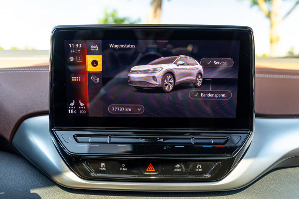 Volkswagen ID.4 Pro 77 kWh SOH 90% I Adaptive Cruise I Panoramadak I 20" I Camera I Zeer fraai interieur I Rook en geurvrij I BTW