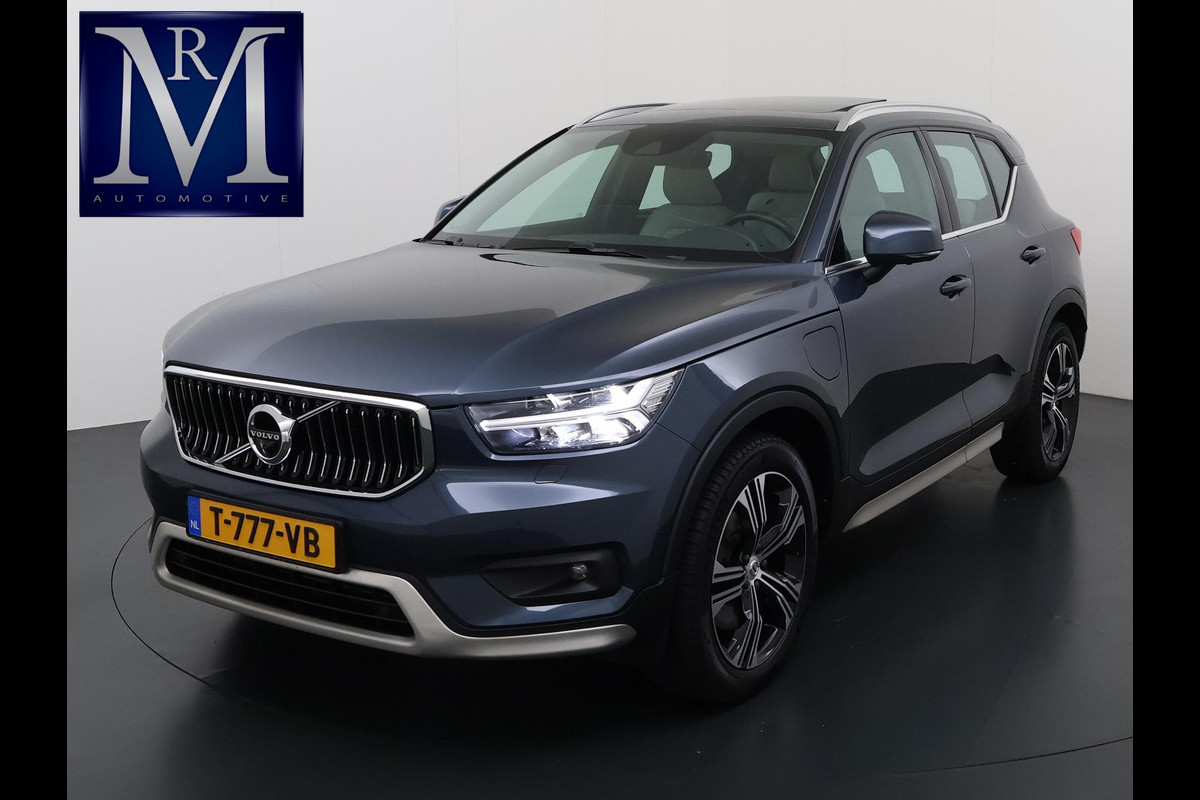 Volvo XC40 1.5 T5 Recharge Inscription AUTOMAAT | TREKHAAK | PANORAMADAK | LEDER| DEALER ONDERHOUDEN| HARMAN KARDON| DODE HOEK SENSOR| 360 CAMERA|