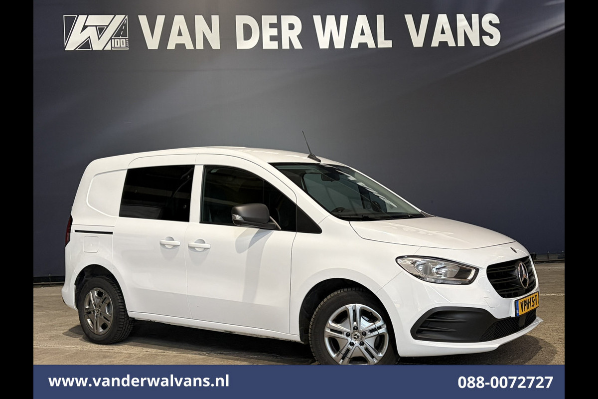 Mercedes-Benz Citan 110 CDI 96pk L1H1 Euro6 Airco | Cruisecontrol | LED | Zijdeur Parkeersensoren, 1500kg trekvermogen