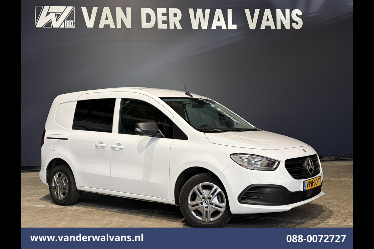 Mercedes-Benz Citan 110 CDI 96pk L1H1 Euro6 Airco | Cruisecontrol | LED | Zijdeur Parkeersensoren, 1500kg trekvermogen