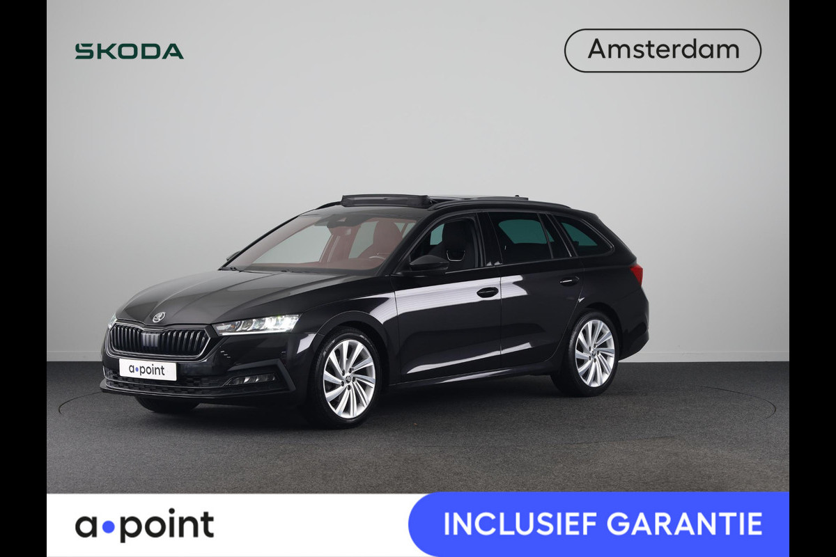 Škoda Octavia Combi 1.0 e-TSI Business Edition Plus 110pk DSG | Panoramadak | Trekhaak | Navigatie | Verwarmbare voorstoelen | Led Koplampen
