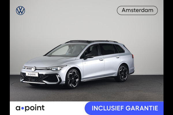 Volkswagen Golf variant R-Line-Edition 1.5 eTSI 85 kW 116 pk Automaat (DSG) | Verlengde garantie | Navigatie | Panoramadak | Parkeersensoren | Rondomzicht camera | Black Style pakket | R-Line |