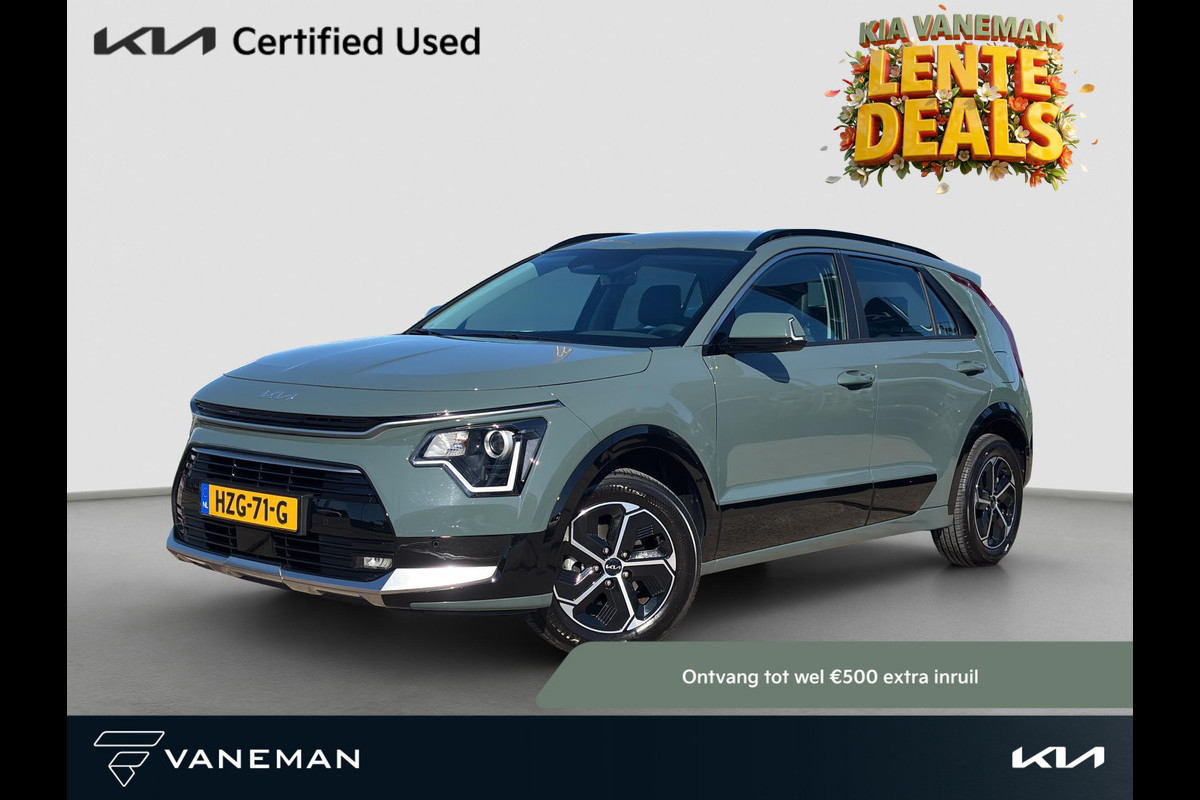 Kia Niro 1.6 GDi Hybrid DynamicLine Key-Less | Camera | Navi | Cruise | Android Auto / Apple Carplay |