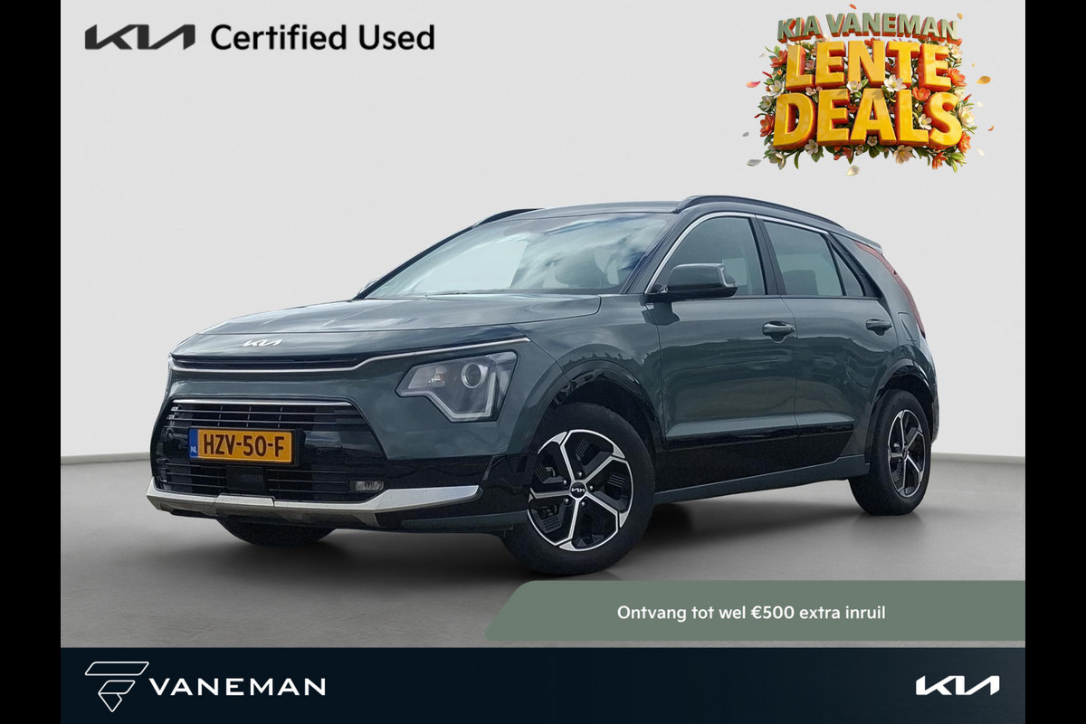 Kia Niro 1.6 GDi Hybrid DynamicLine Key-Less | Camera | Navi | Cruise | Android Auto / Apple Carplay |