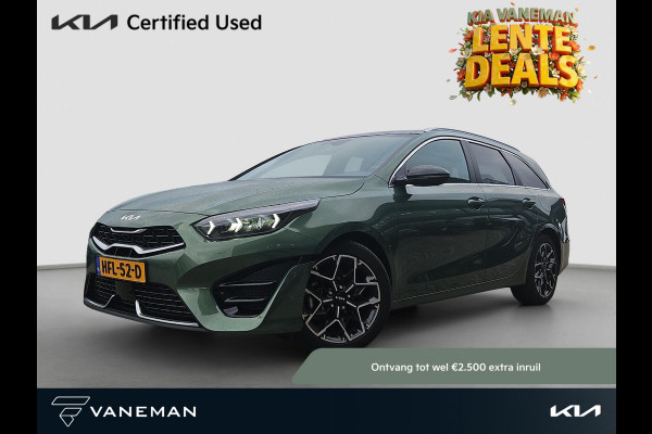 Kia Ceed Sportswagon 1.5 T-GDi GT-Line | Sportstuur | Stoel- en Stuurverwarming | Elektr. Achterklep | Lane Assist |