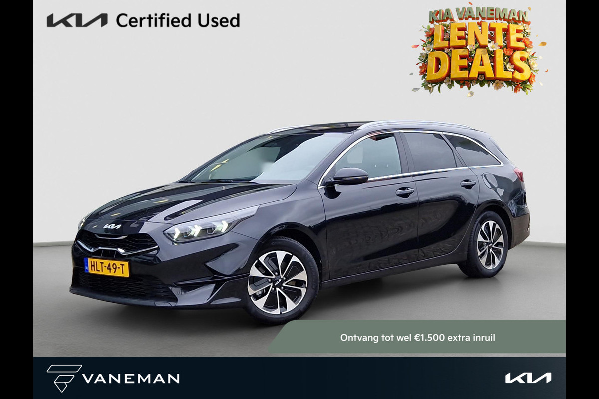 Kia Ceed Sportswagon 1.0 T-GDi Design Edition | JBL | Stoel- en Stuurverwarming | Lane Assist | Dode Hoek Assistentie | Navi | Apple Carplay & Android Auto |