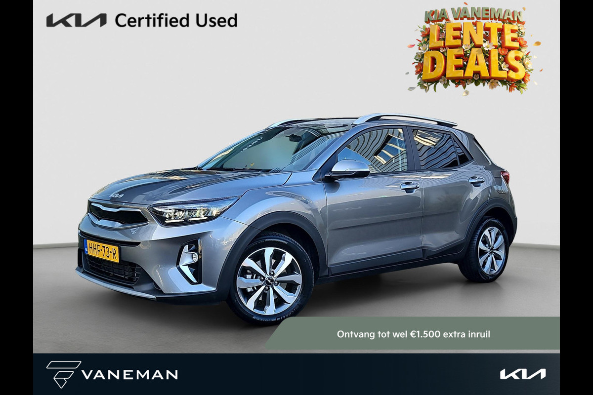 Kia Stonic 1.0 T-GDi MHEV DynamicPlusLine | LED | Stoel- en Stuurverwarming | Cruise | Navi | Clima |