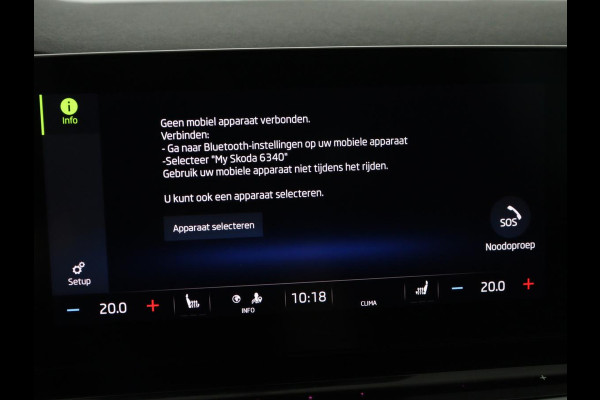 Škoda Octavia 1.5 TSI First Edition | Trekhaak | Stoelverwarming | Adaptive cruise | Carplay | Navigatie | Matrix LED | Keyless | Virtual Cockpit | Sfeerverlichting | Climate control | DAB | Parkeerhulp