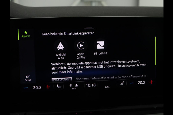 Škoda Octavia 1.5 TSI First Edition | Trekhaak | Stoelverwarming | Adaptive cruise | Carplay | Navigatie | Matrix LED | Keyless | Virtual Cockpit | Sfeerverlichting | Climate control | DAB | Parkeerhulp