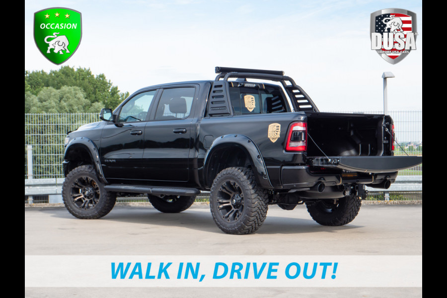 Dodge Ram | 1500 | Limited | 5.7 V8 HEMI | Rocky Mountains Edition | ALLERDIKSTE Limited van NL | Bullbar | RAMBAR | Fuel Offroad  | Trainhorn | LED Pakket | Liftkit | Striping