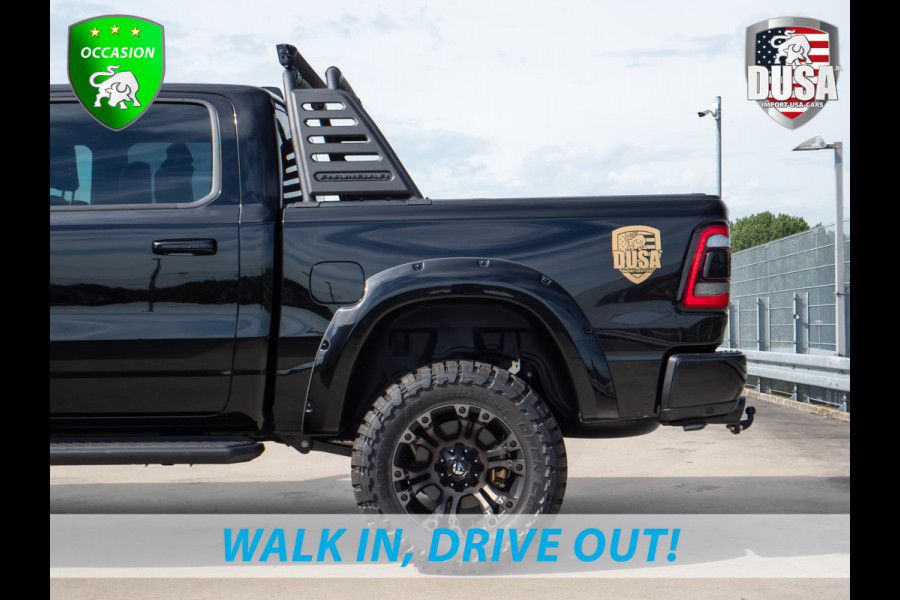 Dodge Ram | 1500 | Limited | 5.7 V8 HEMI | Rocky Mountains Edition | ALLERDIKSTE Limited van NL | Bullbar | RAMBAR | Fuel Offroad  | Trainhorn | LED Pakket | Liftkit | Striping