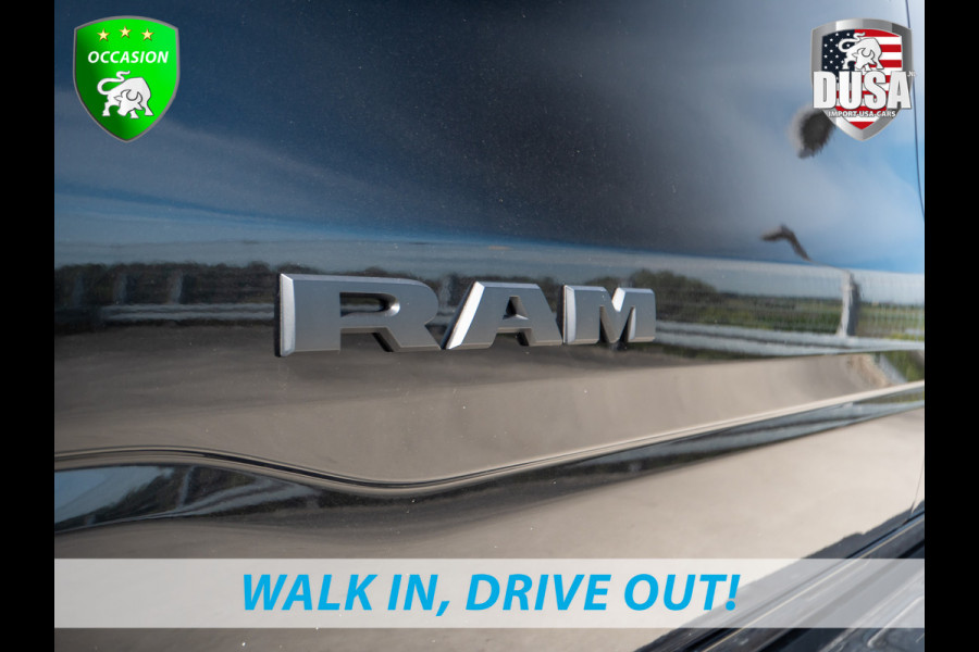 Dodge Ram | 1500 | Limited | 5.7 V8 HEMI | Rocky Mountains Edition | ALLERDIKSTE Limited van NL | Bullbar | RAMBAR | Fuel Offroad  | Trainhorn | LED Pakket | Liftkit | Striping