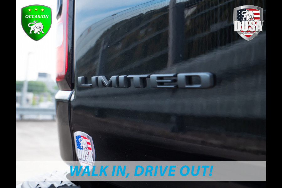 Dodge Ram | 1500 | Limited | 5.7 V8 HEMI | Rocky Mountains Edition | ALLERDIKSTE Limited van NL | Bullbar | RAMBAR | Fuel Offroad  | Trainhorn | LED Pakket | Liftkit | Striping