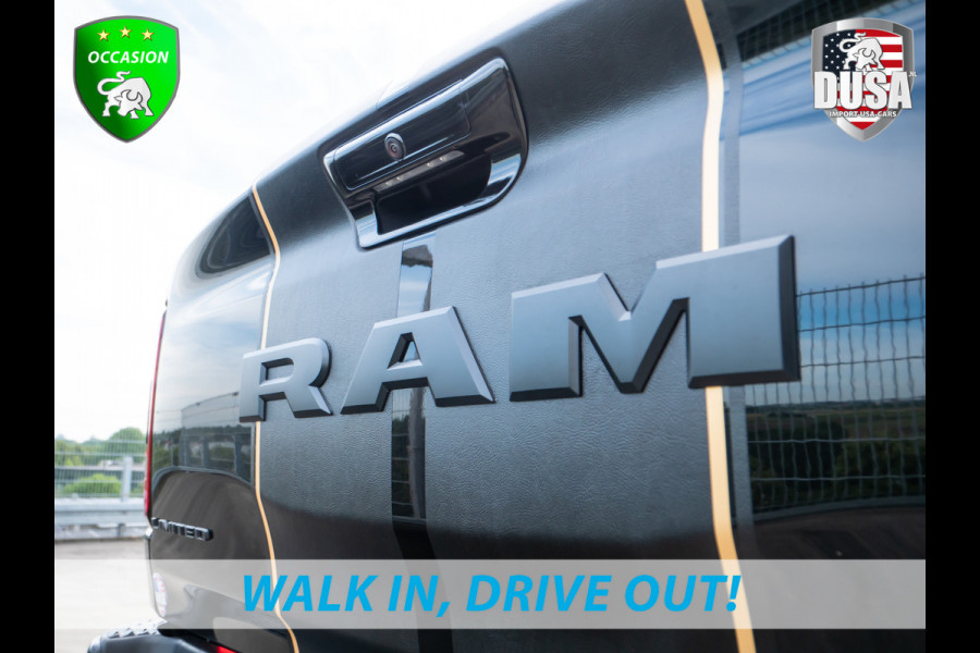 Dodge Ram | 1500 | Limited | 5.7 V8 HEMI | Rocky Mountains Edition | ALLERDIKSTE Limited van NL | Bullbar | RAMBAR | Fuel Offroad  | Trainhorn | LED Pakket | Liftkit | Striping