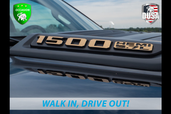 Dodge Ram | 1500 | Limited | 5.7 V8 HEMI | Rocky Mountains Edition | ALLERDIKSTE Limited van NL | Bullbar | RAMBAR | Fuel Offroad  | Trainhorn | LED Pakket | Liftkit | Striping