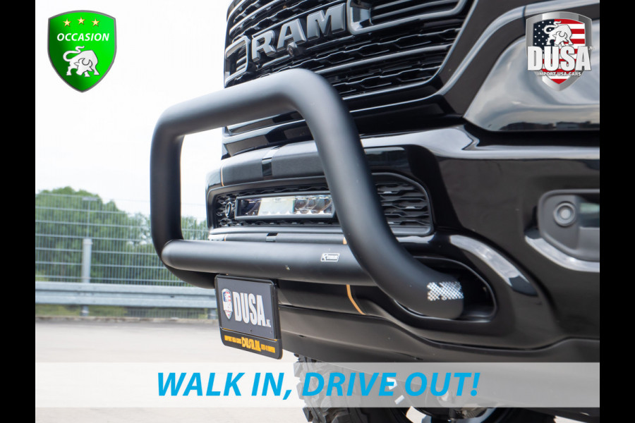 Dodge Ram | 1500 | Limited | 5.7 V8 HEMI | Rocky Mountains Edition | ALLERDIKSTE Limited van NL | Bullbar | RAMBAR | Fuel Offroad  | Trainhorn | LED Pakket | Liftkit | Striping