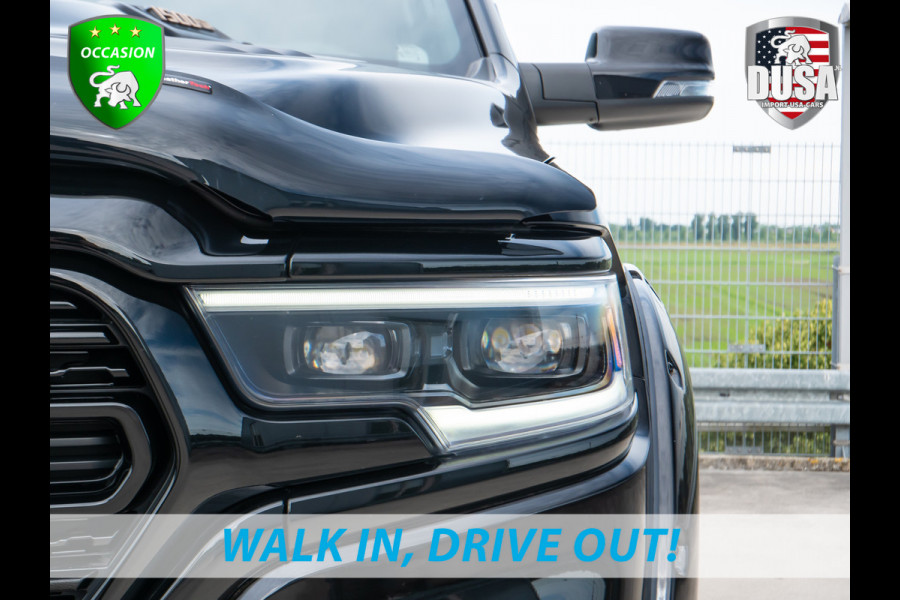 Dodge Ram | 1500 | Limited | 5.7 V8 HEMI | Rocky Mountains Edition | ALLERDIKSTE Limited van NL | Bullbar | RAMBAR | Fuel Offroad  | Trainhorn | LED Pakket | Liftkit | Striping
