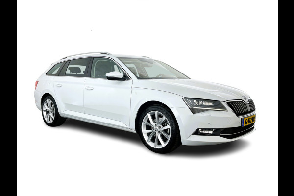 Škoda Superb Combi 1.5 TSI ACT Style Business (INCL-BTW) Aut. *LEATHER-MICROFIBRE | XENON | CANTON-AUDIO | MEMORY-PACK | NAVI-FULLMAP | CAMERA | KEYLESS | HEATED-COMFORTSEATS | PRIVACY-GLASS | SHIFTPADDLES | ECC | PDC | CRUISE | 18''ALU*