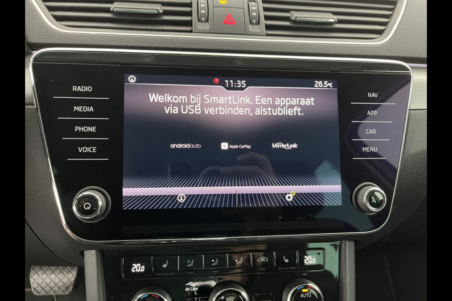 Škoda Superb Combi 1.5 TSI ACT Style Business (INCL-BTW) Aut. *LEATHER-MICROFIBRE | XENON | CANTON-AUDIO | MEMORY-PACK | NAVI-FULLMAP | CAMERA | KEYLESS | HEATED-COMFORTSEATS | PRIVACY-GLASS | SHIFTPADDLES | ECC | PDC | CRUISE | 18''ALU*